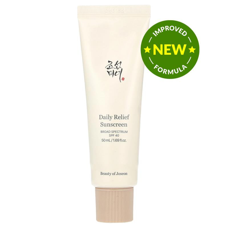 Beauty of Joseon Daily Relief Sunscreen, SPF 40, 1.69 Fl Oz (50 Ml)