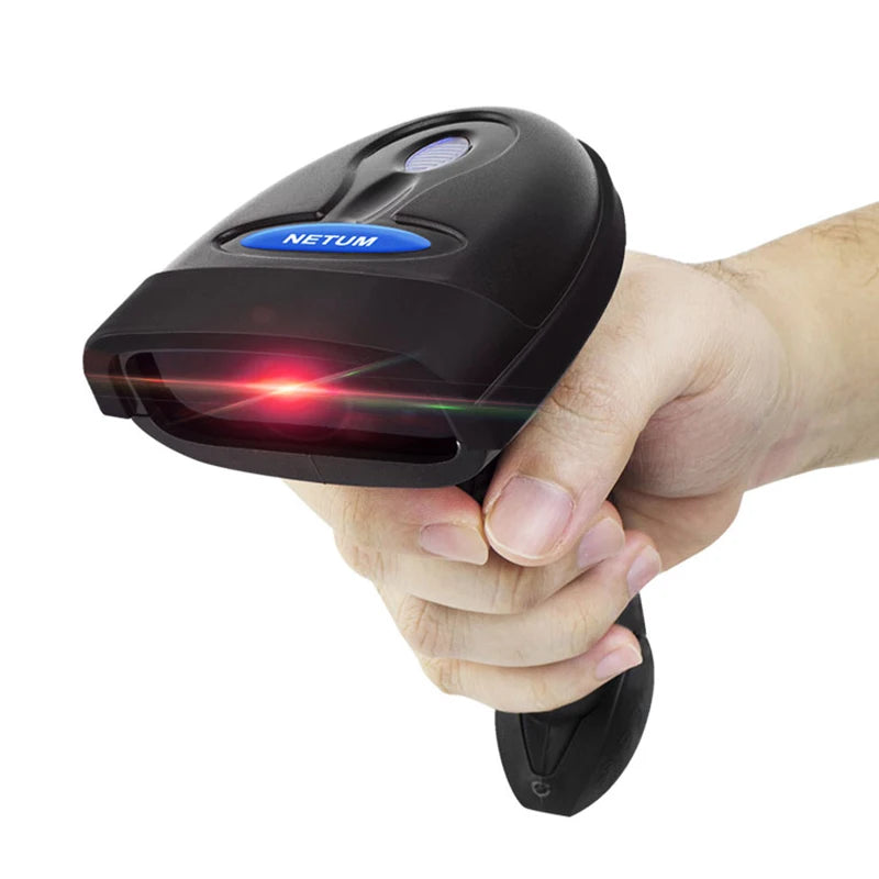 NT-1698W Handheld Wirelress Barcode Scanner and NT-1228BL Bluetooth 1D/2D QR Bar Code Reader PDF417 for IOS Android IPAD