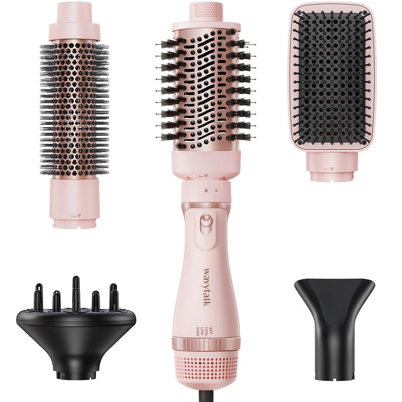 【Live Only】Wavytalk Air Sculpt 5-In-1 Hot Air Brush Set One Step Hair Dryer and Styler for Easy and Fast Salon-Style Blowouts with Detangling Brush