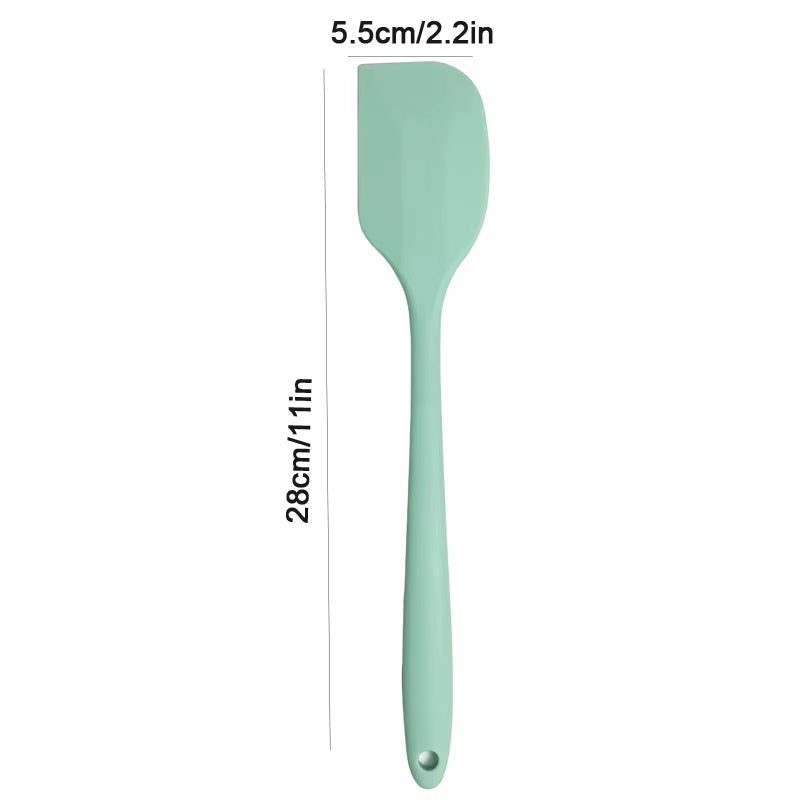 Silicone Cream Spatula Non-Stick Butter Spatula Heat-Resistant Kitchen Baking Tools DIY Cake Baking Tools