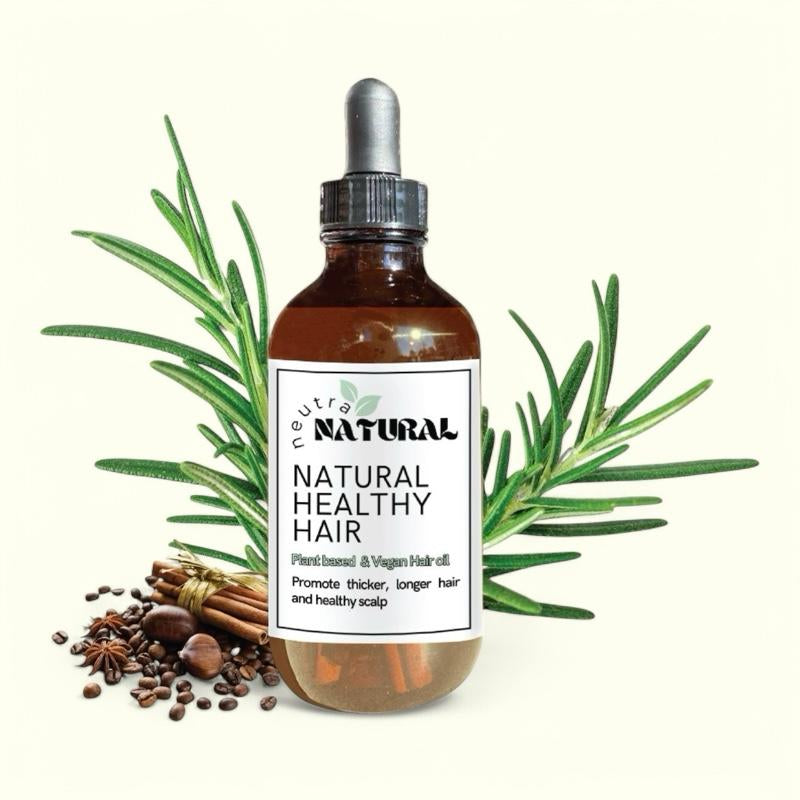 Hair Growth Oil- Plant Based Ingredients Haircare Neutra Natural Rosemary Oil Scalp Health Thickening