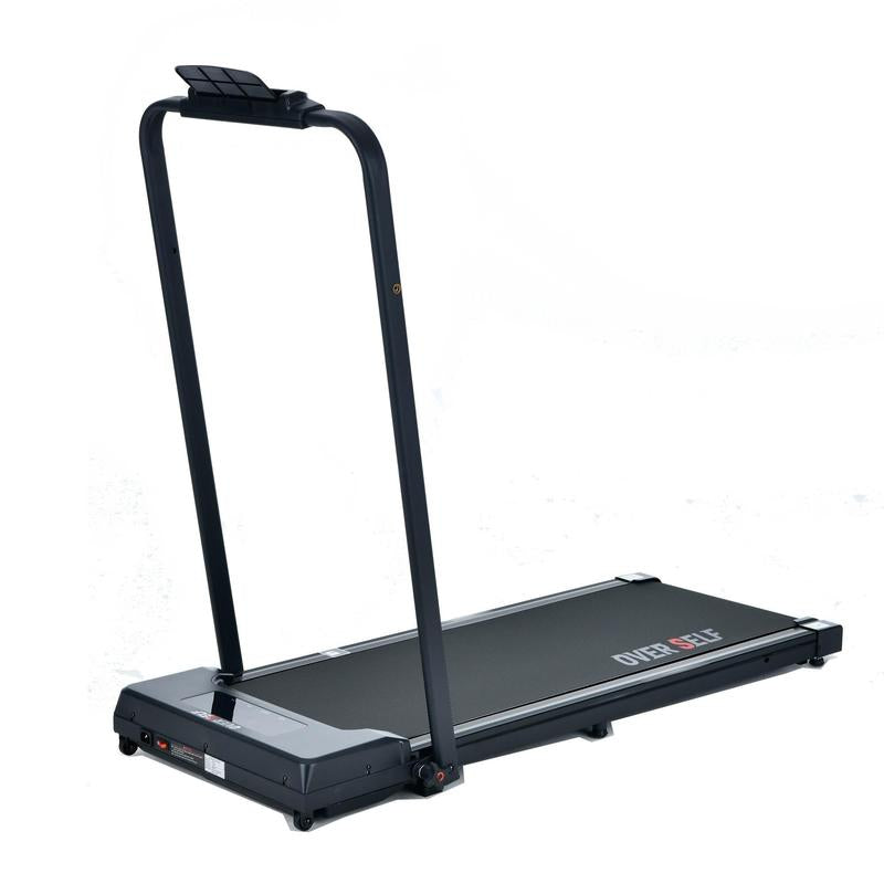 6.2 Mph Foldable Walkable Treadmill with Handle, Ideal for Shaping the Perfect Body and Exercising,Suitable for Home and Office, Remote Control Exercise Equipment