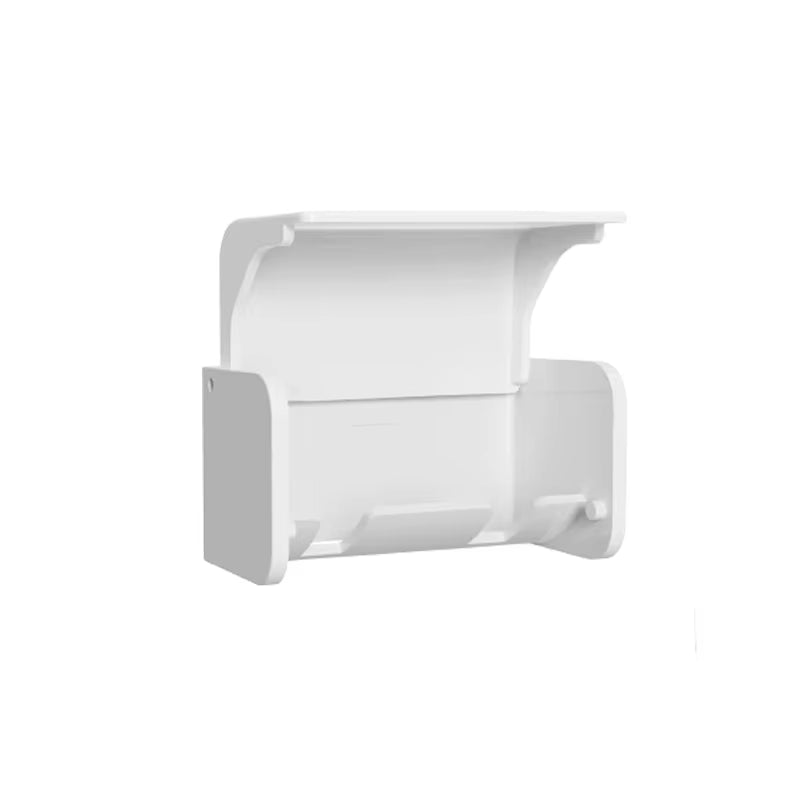 Toothbrush Holder Wall Mounted with Cover 2 Slots Toothbrush Storage Organizer Shower Self Adhesive Toothbrush Hanger Rack