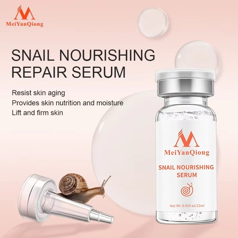 Snail Serum Face Moisturizing Solution Whitening anti Aging anti Wrinkle Acne Facial Essence Skin Care Cosmetics Beauty Health